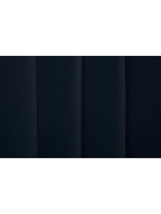 Barkruk Toni kunstleer chroom, zwart