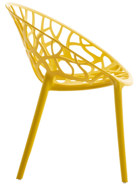 Set van 4 stoelen Hope, geel Set van 4 stoelen Hope, geel