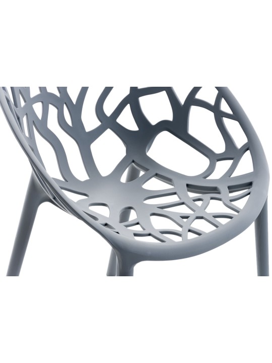 Set van 4 stoelen Hope, antraciet Set van 4 stoelen Hope, antraciet