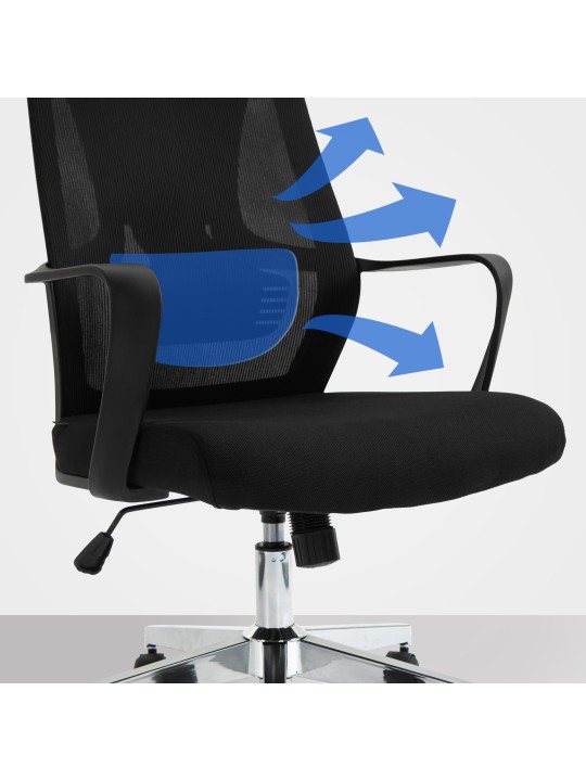 Bureaustoel Kanab, zwart Bureaustoel Kanab, zwart