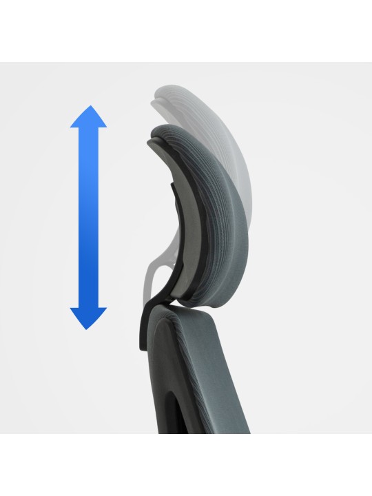 Bureaustoel Kanab, grijs