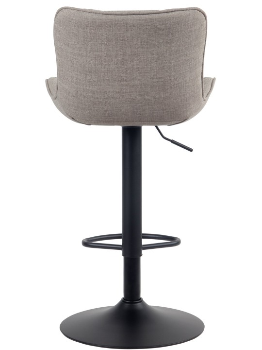 Set van 2 barkrukken Linus stof, taupe