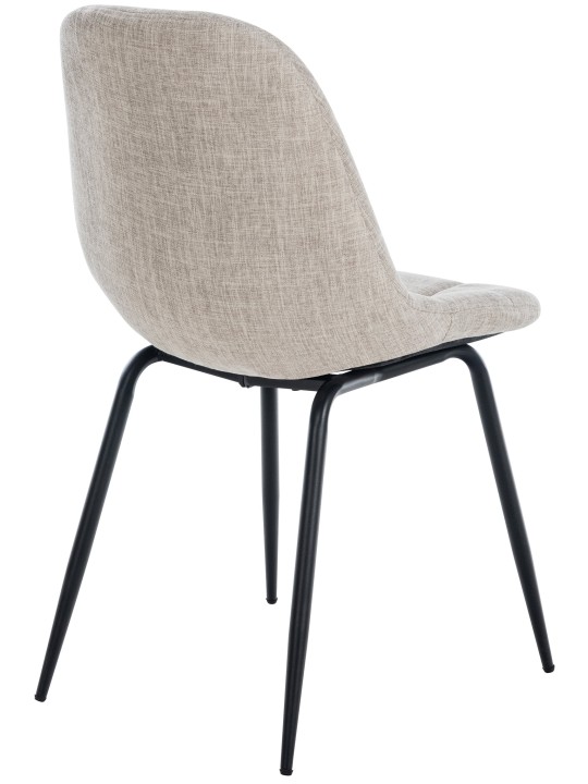 Stoel Tom stof, crème