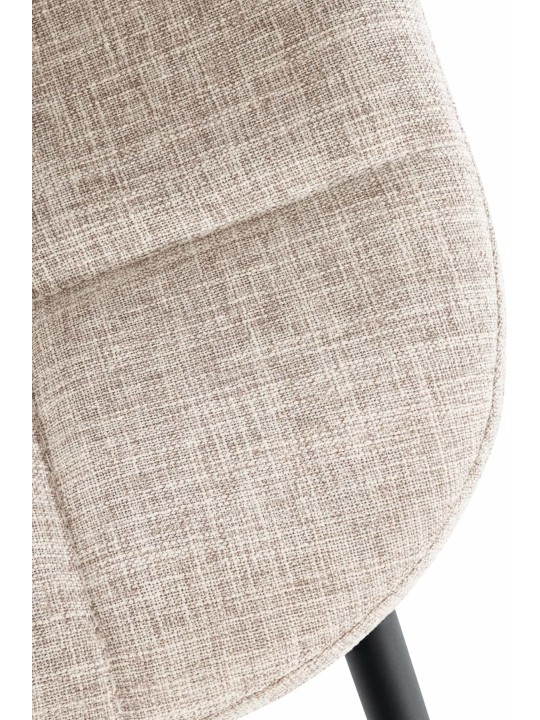 Stoel Tom stof, crème