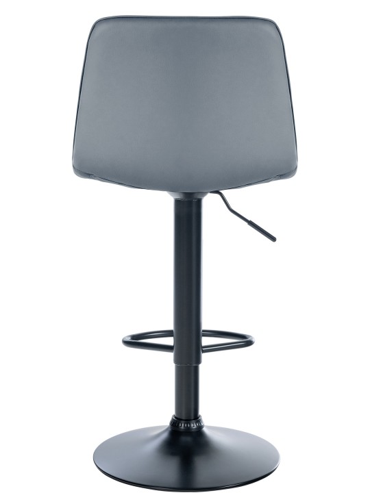 Barkruk Lex kunstleer, grijs