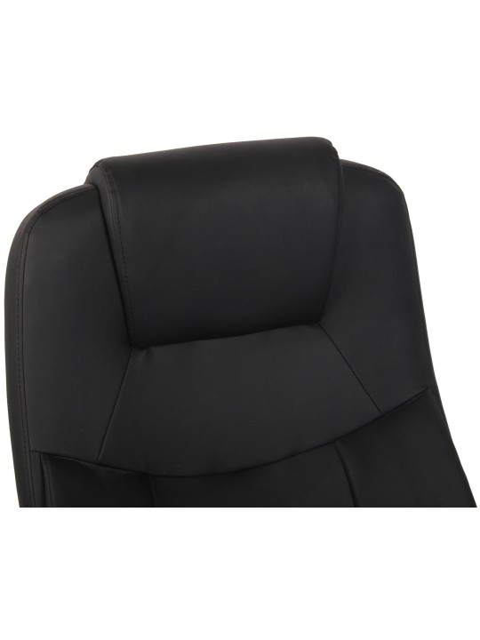 Bureaustoel BIG Apollo kunstleer V2, zwart