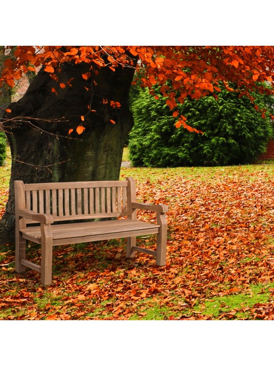 Teakhouten bank Jackson V2 150 cm, teak Teakhouten bank Jackson V2 150 cm, teak