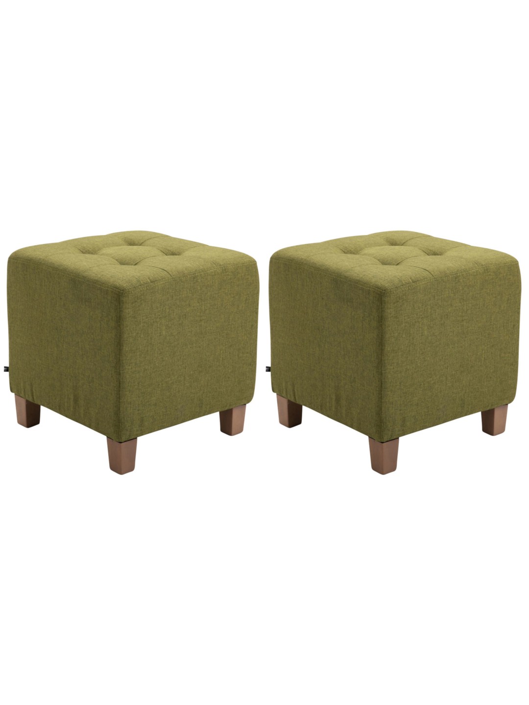 Set van 2 Pharaoh-krukjes, antiek-licht, groen