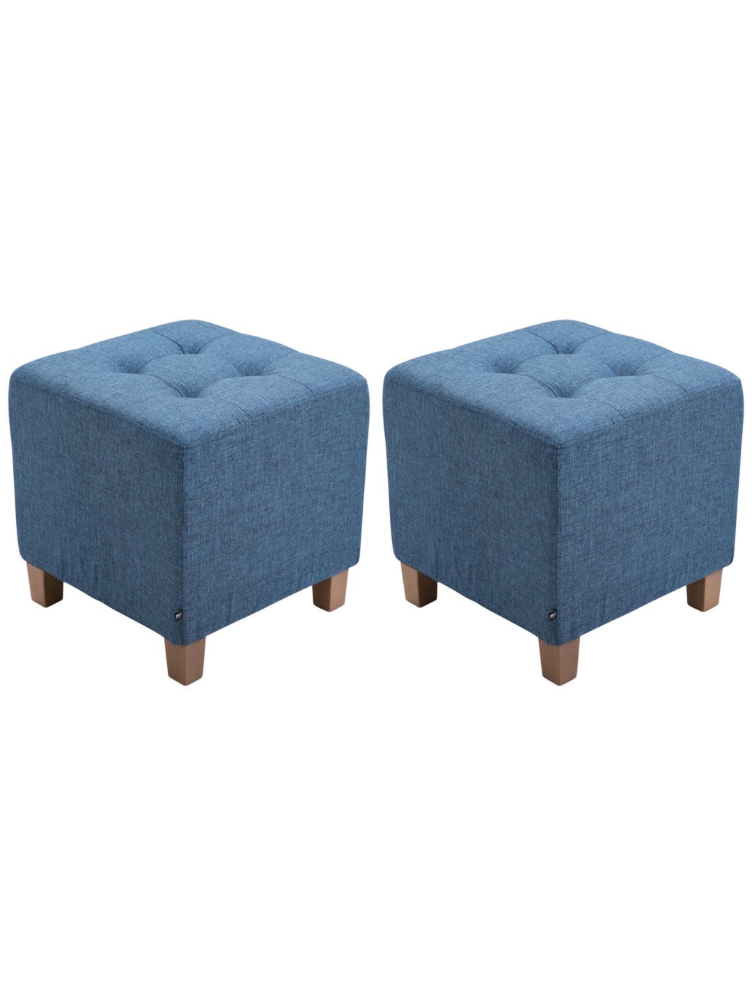 Set van 2 Pharaoh-krukjes, antiek-licht, blauw