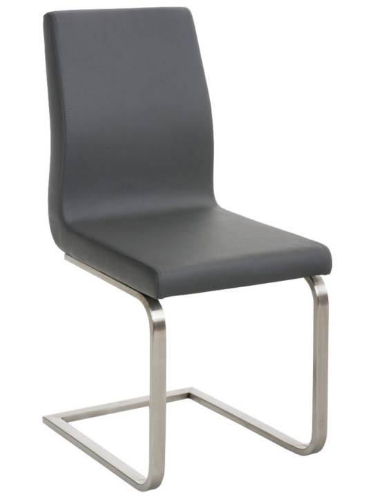 Set van 2 Belfort eetkamerstoelen, grijs