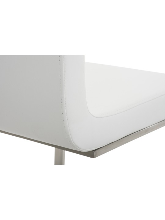 Set van 2 Belfort eetkamerstoelen, wit Set van 2 Belfort eetkamerstoelen, wit