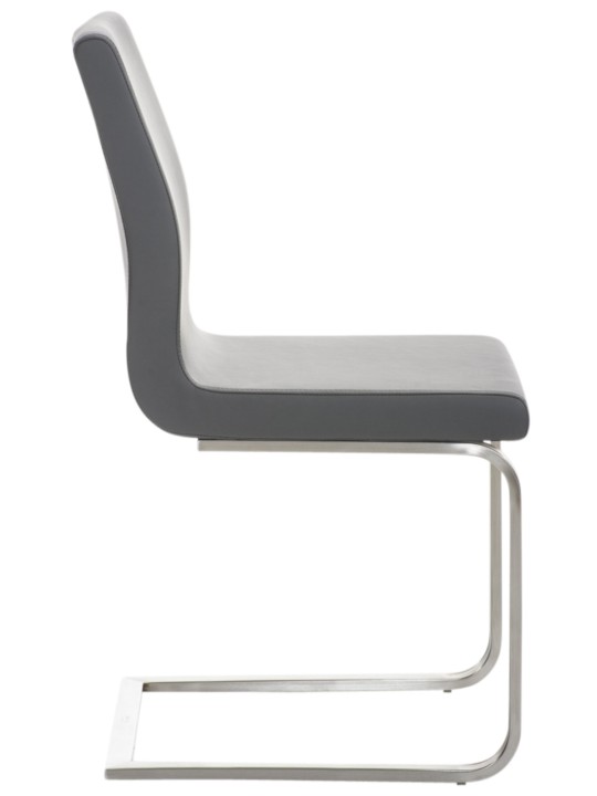 Set van 2 Belfort eetkamerstoelen, grijs