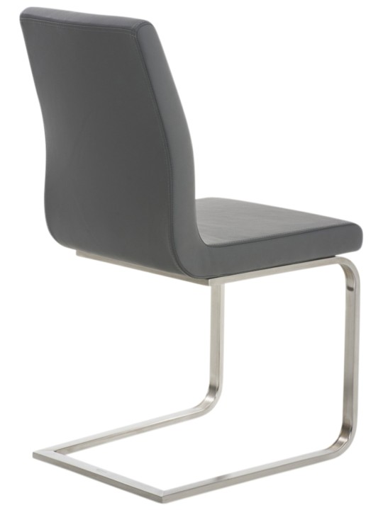 Set van 2 Belfort eetkamerstoelen, grijs