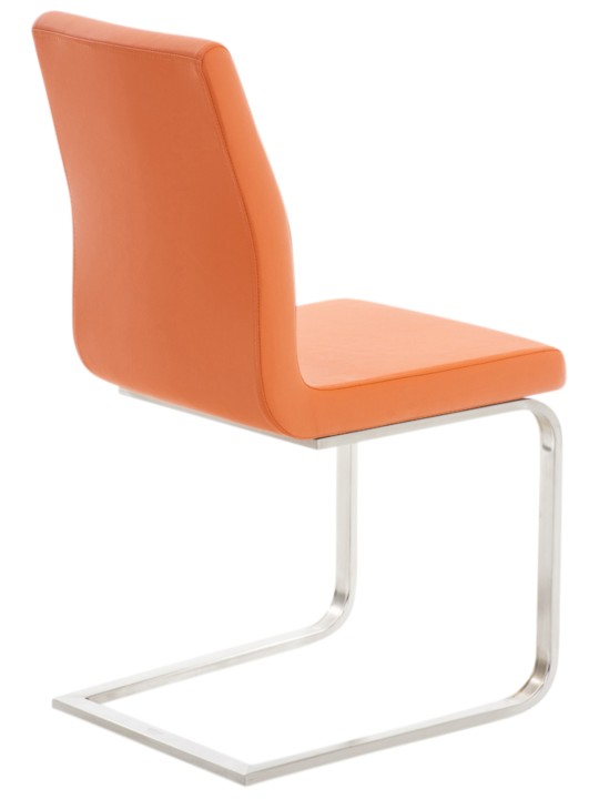 Set van 2 Belfort eetkamerstoelen, oranje