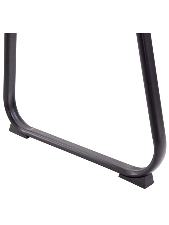 Set van 2 bezoekersstoelen Canada B kunstleer, geel