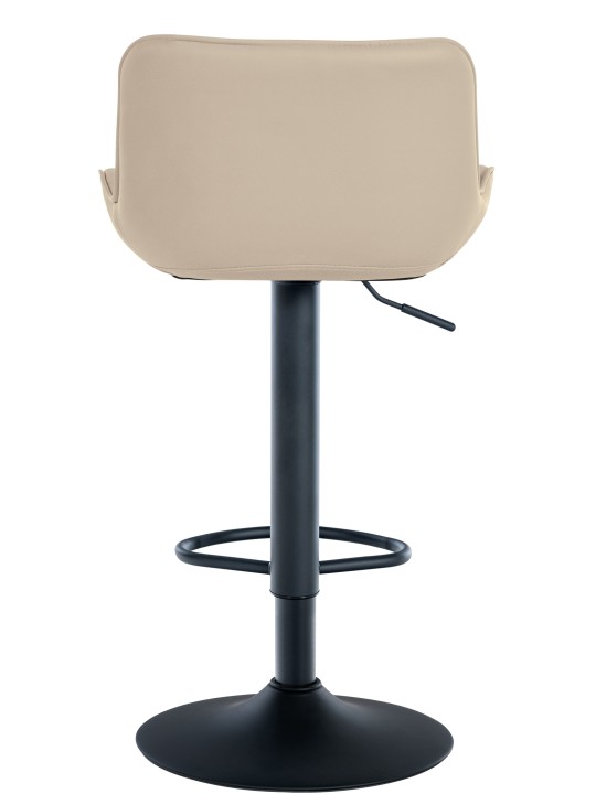 Barkruk Minosa kunstleer, crème