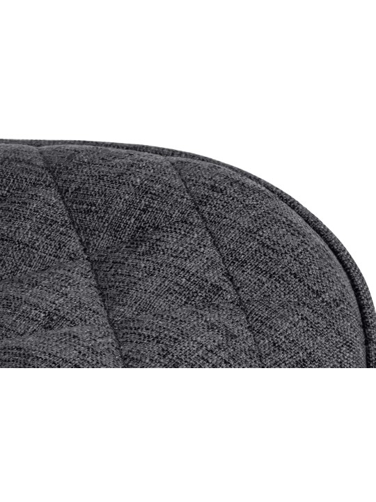 Barkruk Minosa stof, zwart