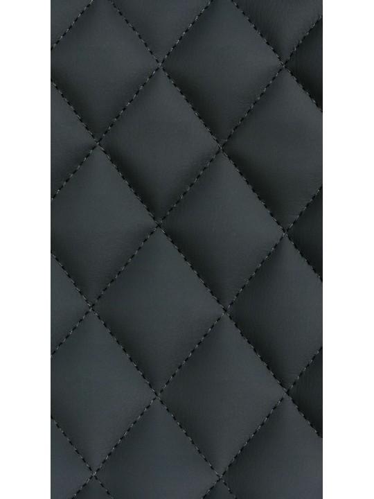 Set van 2 barkrukken Minosa kunstleer, zwart