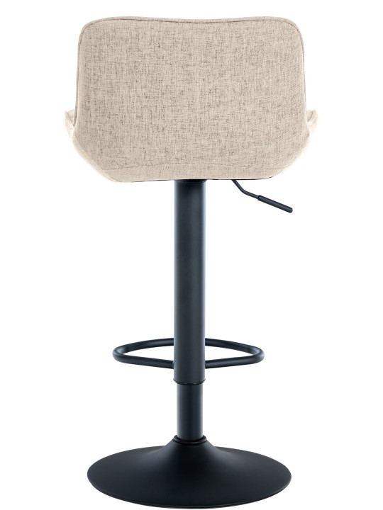 Set van 2 barkrukken Minosa stof, taupe