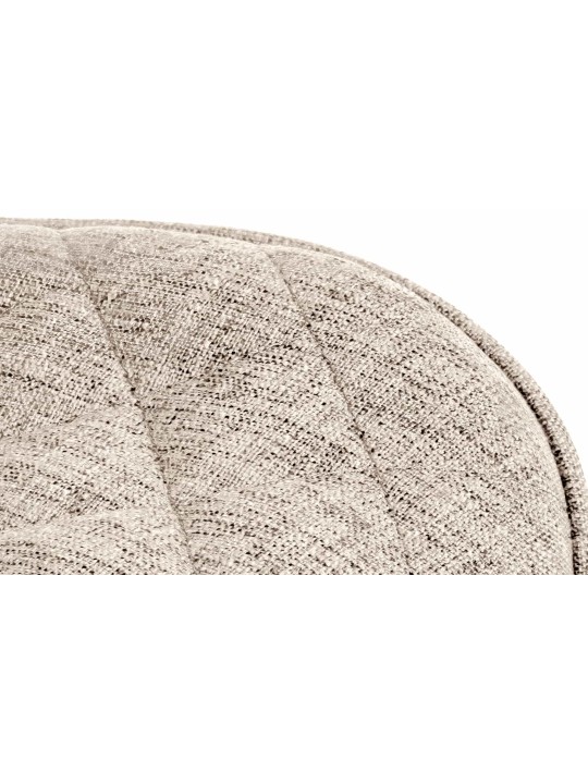 Set van 2 barkrukken Minosa stof, taupe