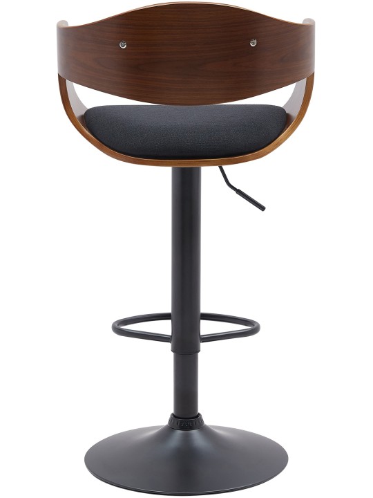 Barkruk Kingston B stof, walnoot/zwart Barkruk Kingston B stof, walnoot/zwart