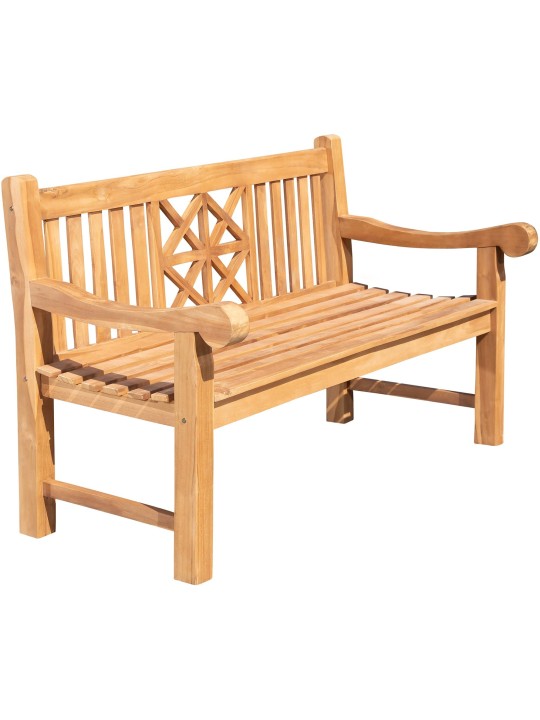 Teakhouten bank Florida 150 cm, teak