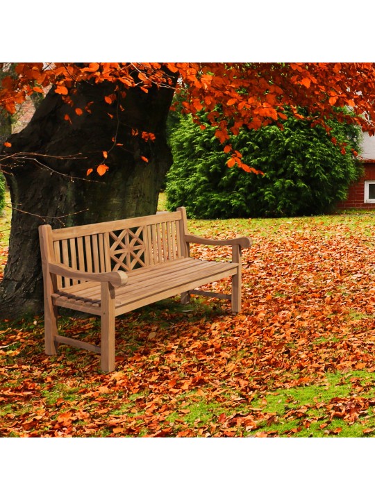 Teakhouten bank Florida 200 cm, teak