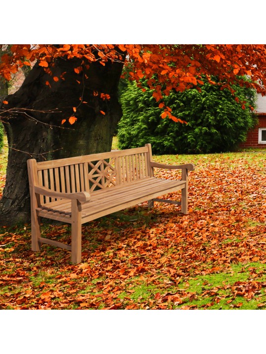 Teakhouten bank Florida 240 cm, teak