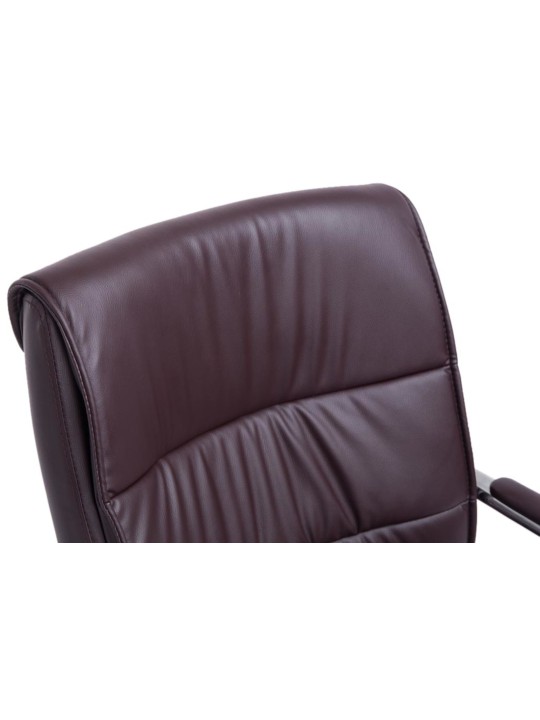 Set van 2 bezoekersstoelen Sievert, bruin