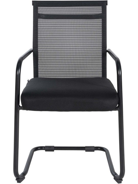 Bezoekersstoel Denny, zwart