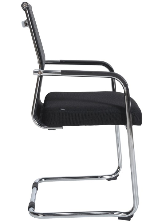 Bezoekersstoel Denny, chroom