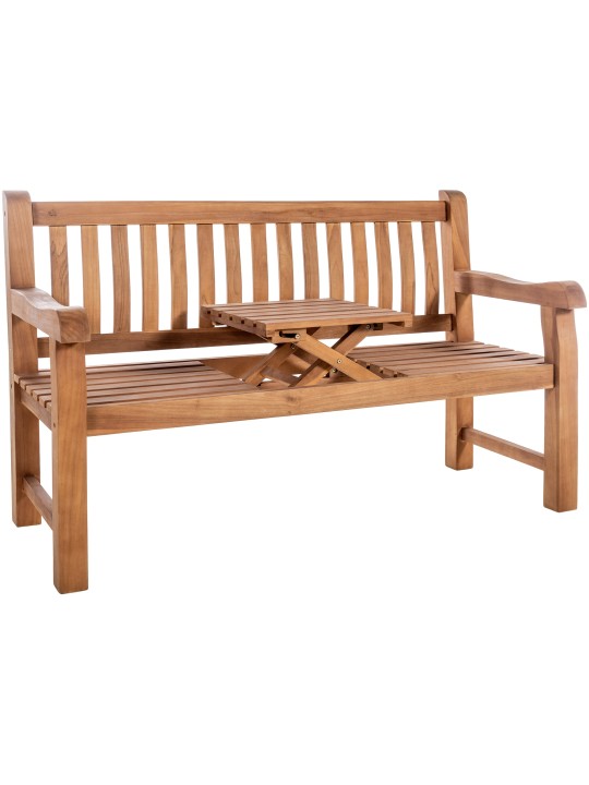 Teakhouten bank Orlando 150 cm, teak Teakhouten bank Orlando 150 cm, teak