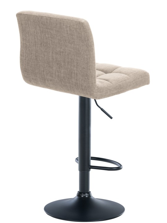 Barkruk Calma stof, crème