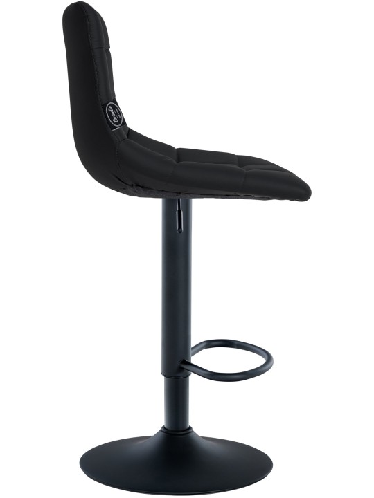 Barkruk Jerry kunstleer, zwart Barkruk Jerry kunstleer, zwart