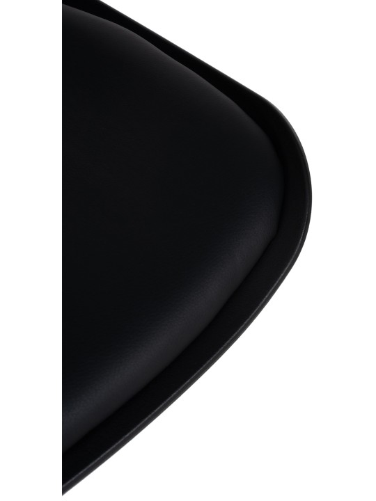 Barkruk Aveiro kunstleer, zwart