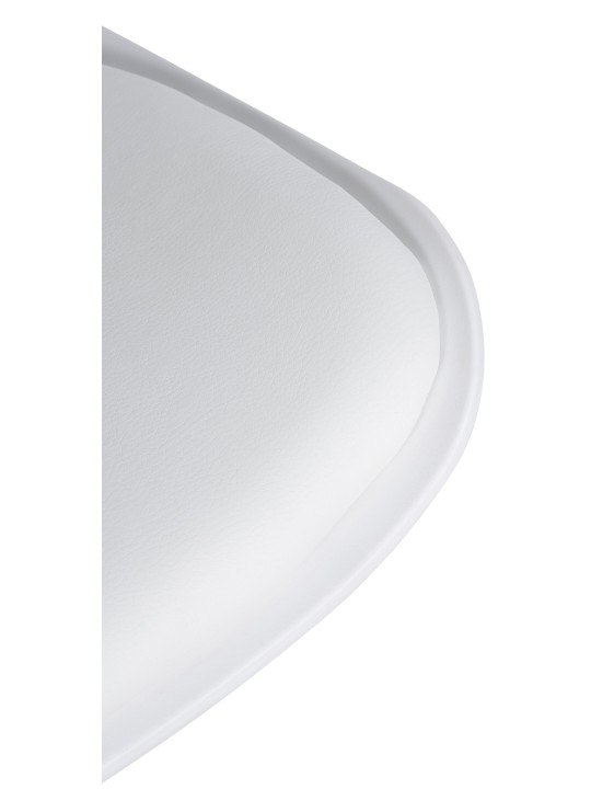 Set van 2 barkrukken Aveiro kunstleer, wit