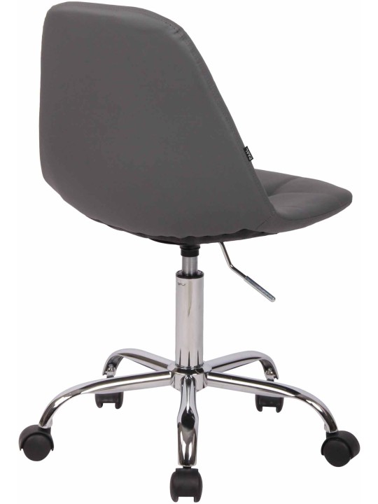Bureaustoel Reims kunstleer, grijs