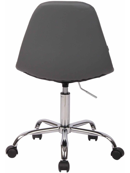 Bureaustoel Reims kunstleer, grijs