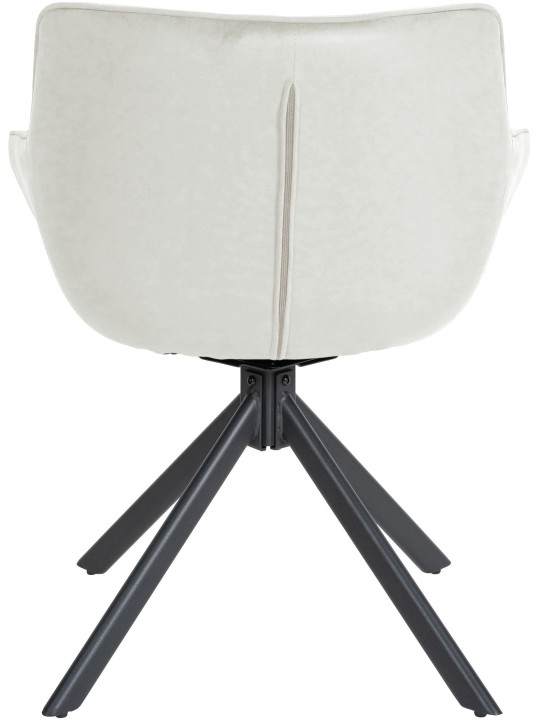 Stoel Westport Fluweel, crème Stoel Westport Fluweel, crème