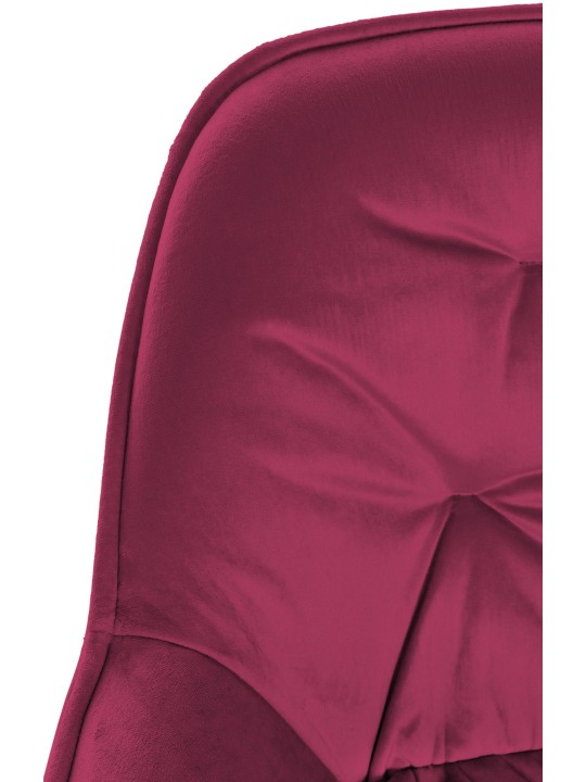 Set van 2 barkrukken Gibson 76 fluweel, lila