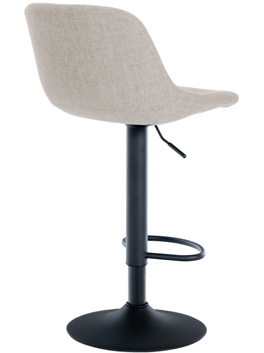 Set van 2 barkrukken loft stof, crème