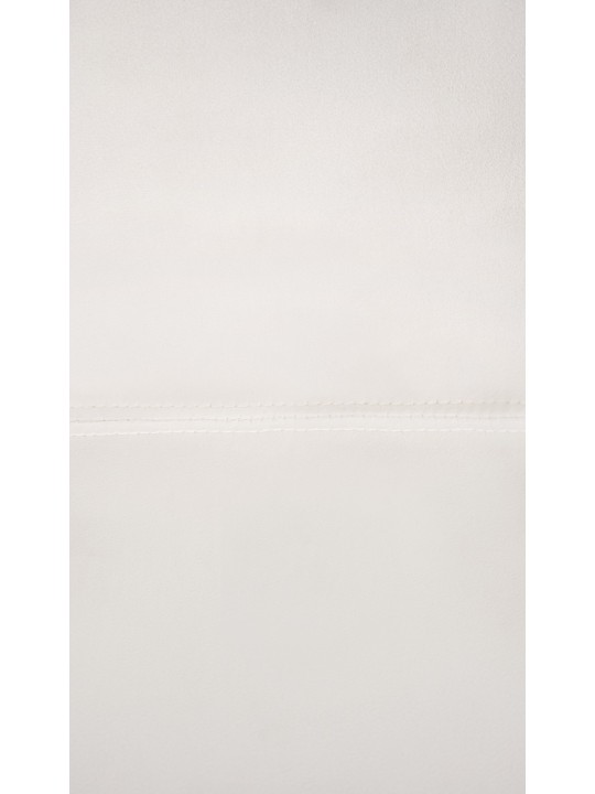 Set van 2 barkrukken loft fluweel, crème