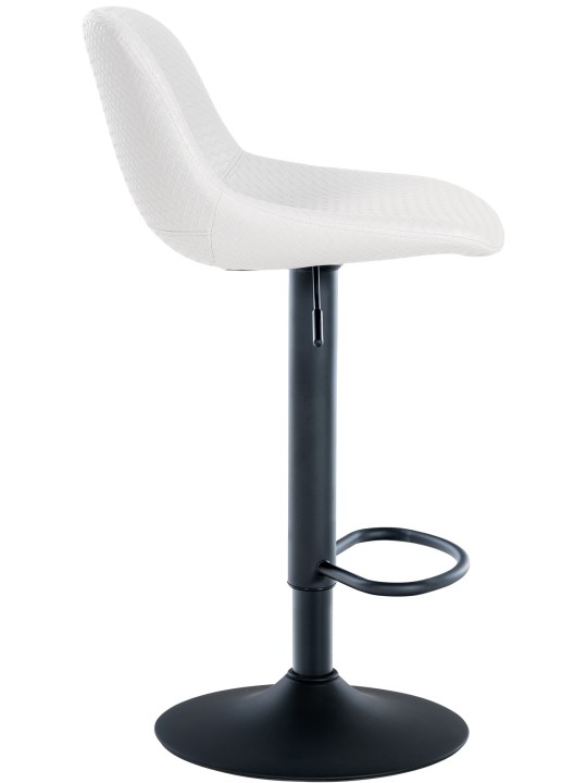 Set van 2 barkrukken Loft kunstleer, wit