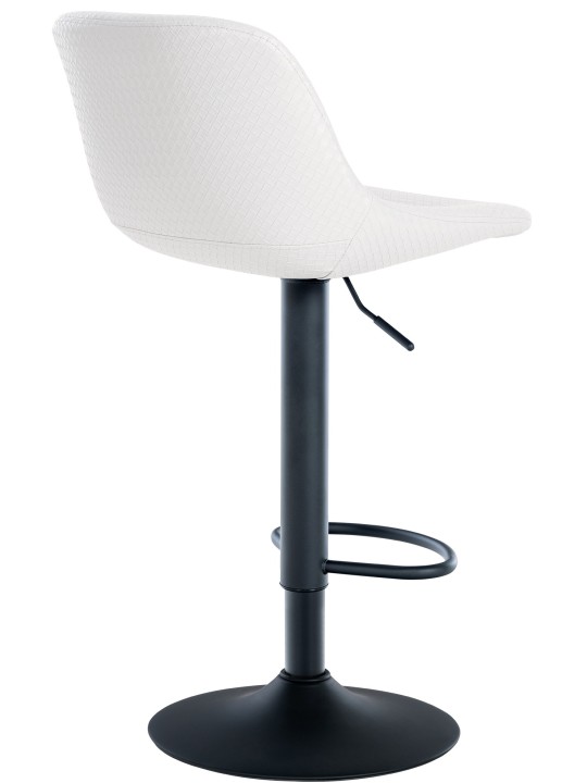 Set van 2 barkrukken Loft kunstleer, wit