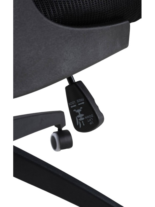 Bureaustoel Hudson, zwart