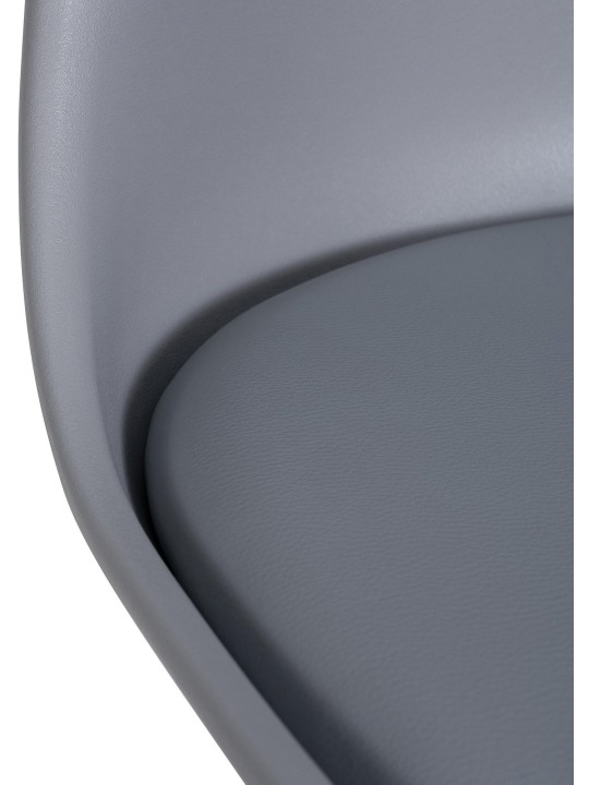 Set van 6 Ramsey eetkamerstoelen, grijs