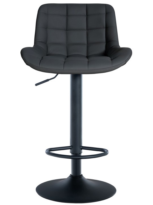 Barkruk Tover kunstleer, zwart