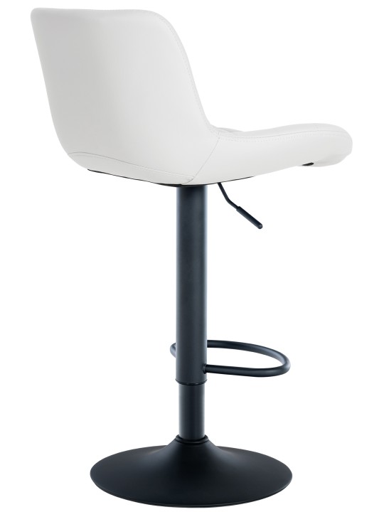 Set van 2 barkrukken Tover kunstleer, wit