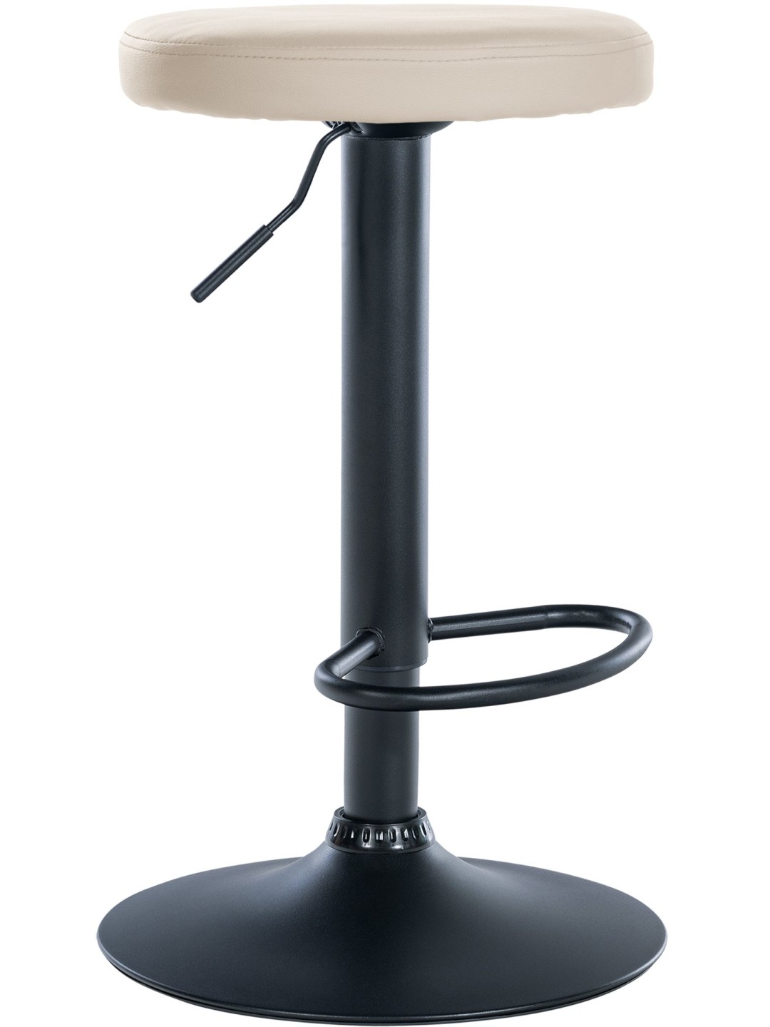 Barkruk Ponte kunstleer, crème