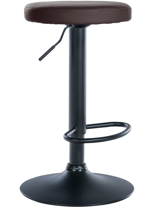 Barkruk Ponte kunstleer, bruin